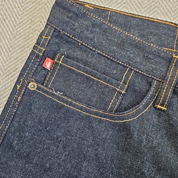 Brooklyn's Own by Rocawear Jeans Men's W40 L35 Dark Wash Straight Leg Embroidery - Picture 9 of 16